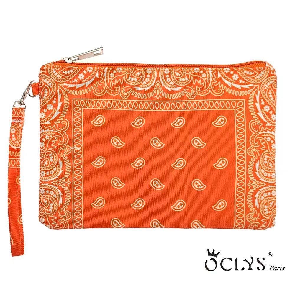 Oclys - Wholesale Pouch - Women's - Colorful bandana cotton pouch with strap5