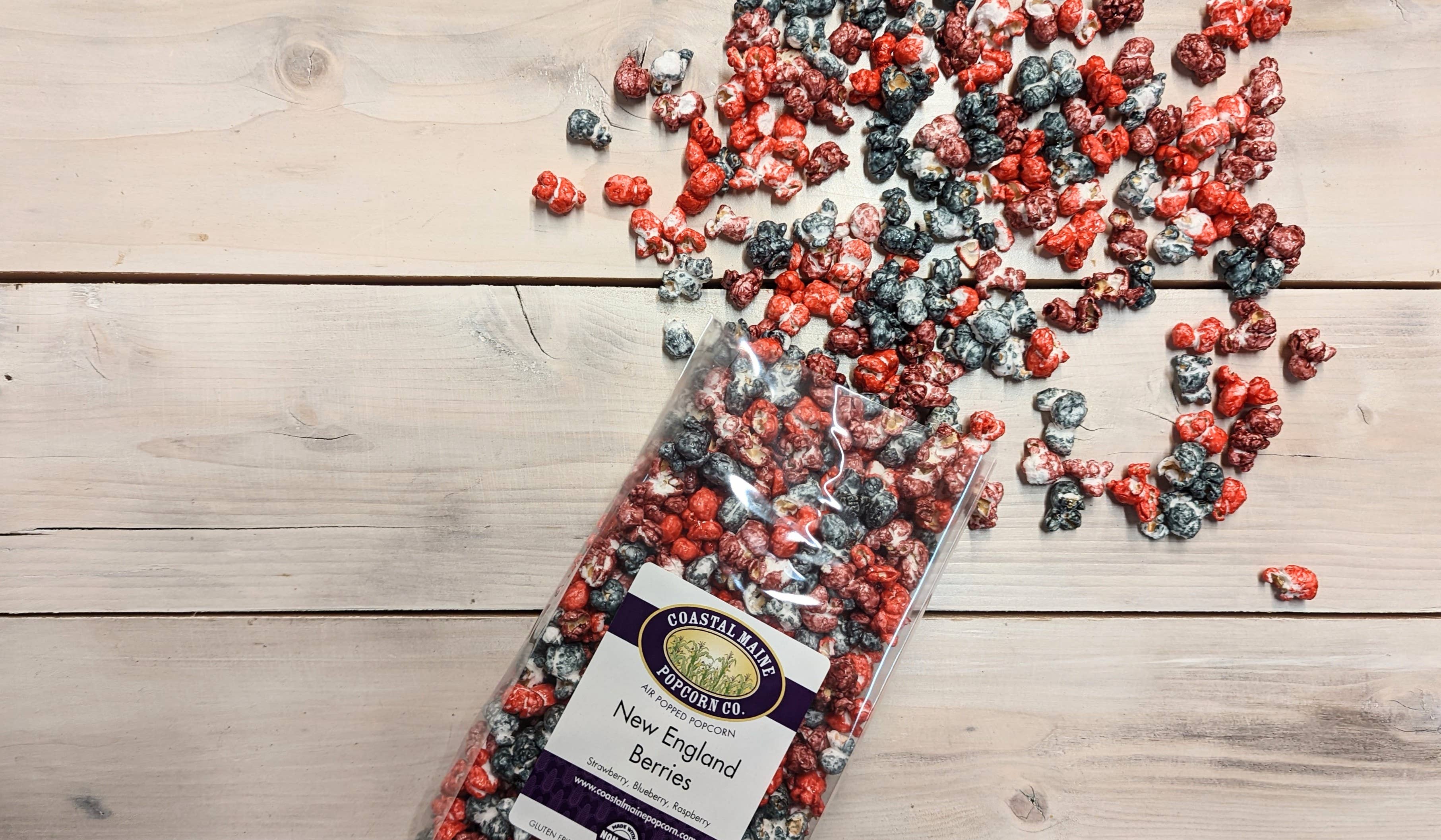 Coastal Maine Popcorn Co. - Wholesale Popcorn - New England Berries Popcorn (Sweet)5