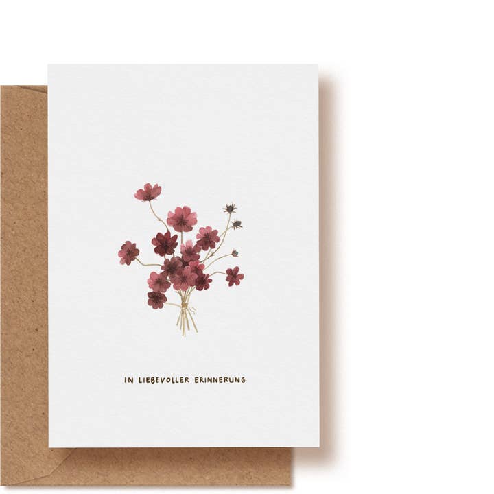 In affettuoso ricordo |Biglietto di condoglianze per la vendita all'ingrosso da parte di tucán y limón