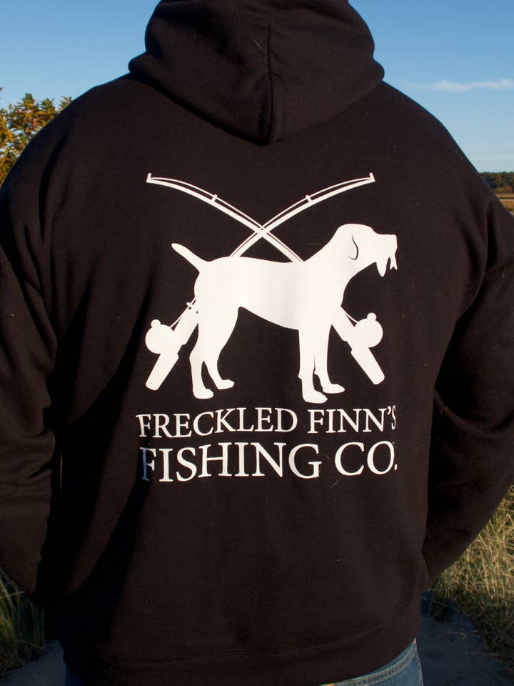 Classic Hoodie Sweatshirt for wholesale by Freckled Finn Fishing Company