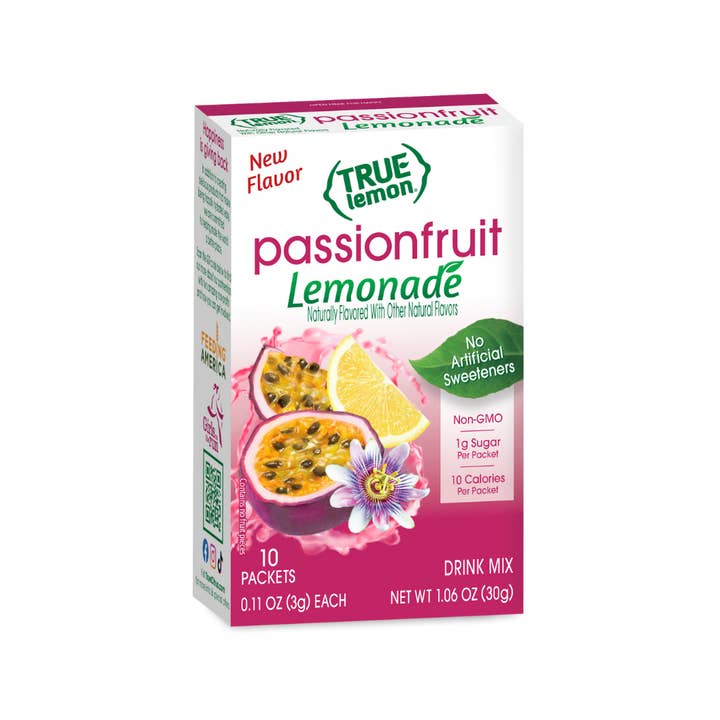 True Citrus - Wholesale Drink Mix - True Lemon Passionfruit Lemonade