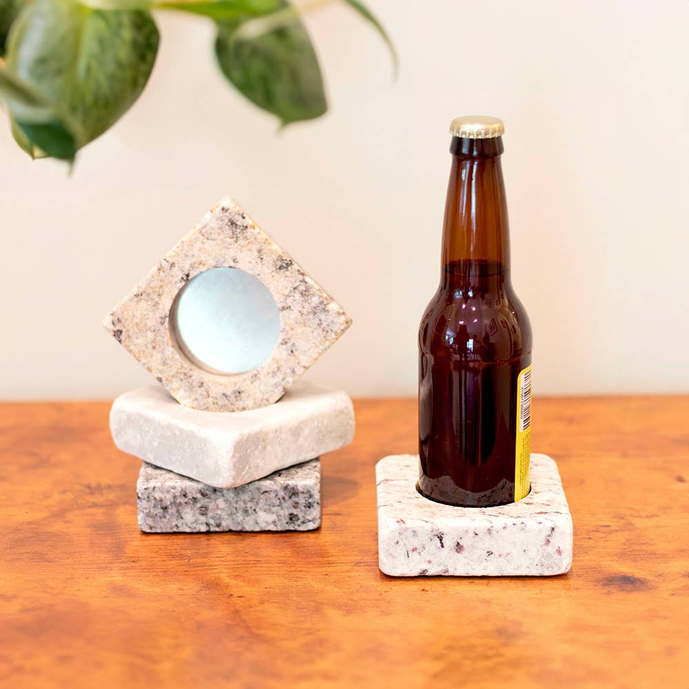 Sea Stones - Wholesale Coasters - Coastal Chill - No-Tip Chillable Bottle Coasters