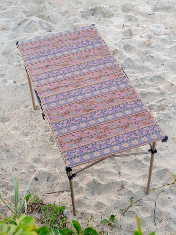 Lavender Camping Table for wholesale by Sunni Scenes