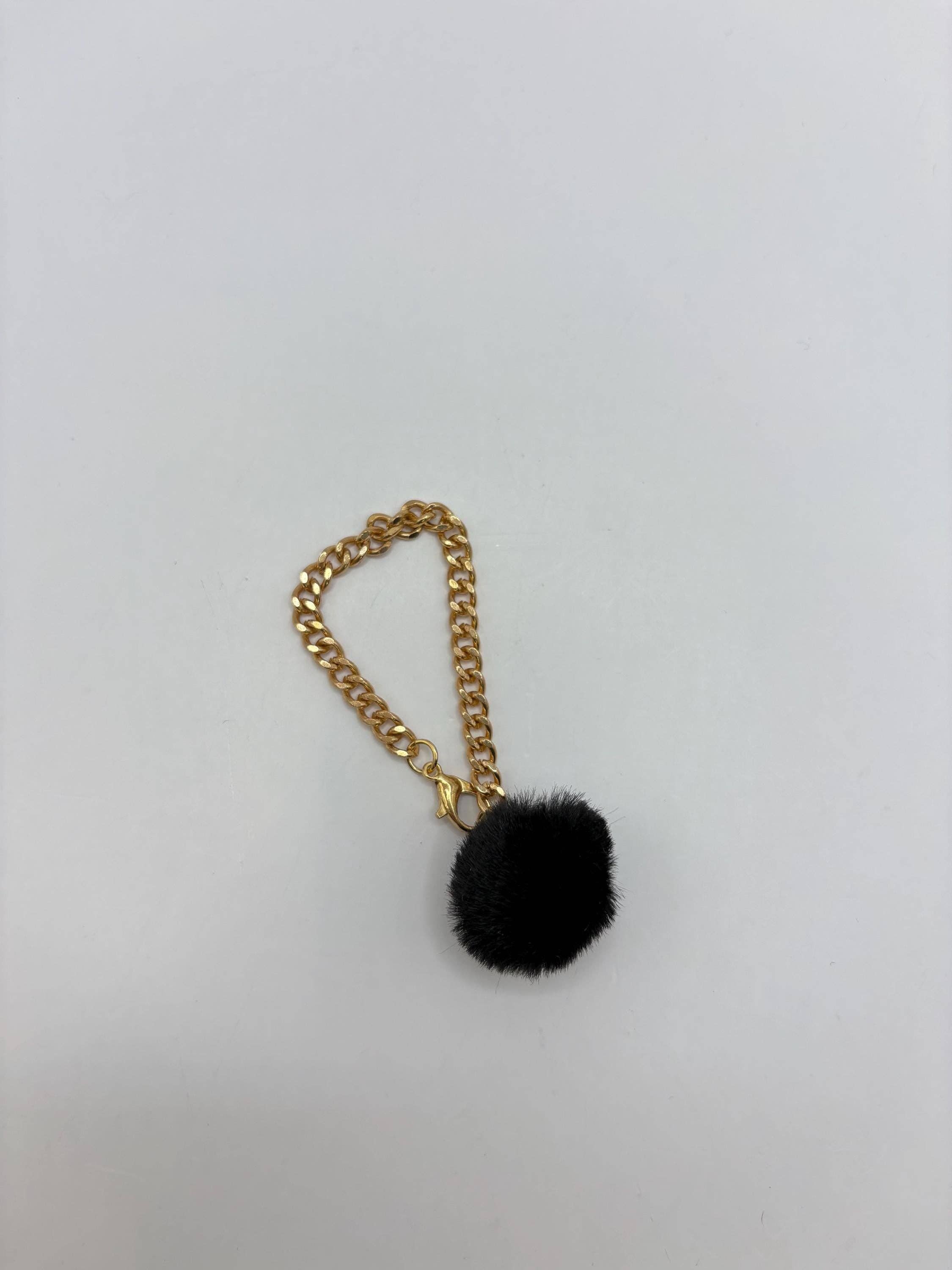 ASAP Craft Supplies – wholesale Purse/bag accessory – Women’s – Mini Pom Pom Cup Handle Charm - tumbler charm -bag charm-  accessories1