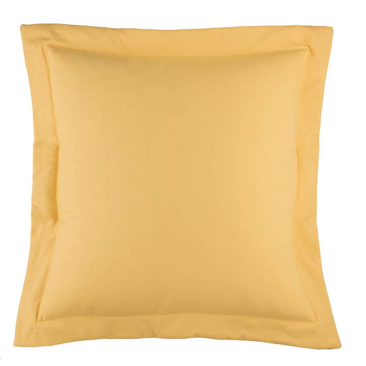 Kailani Solid Yellow Euro Sham for wholesale by Thomasville at Home