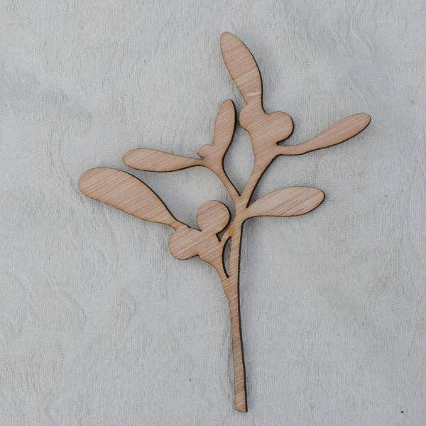 Tawny Barn – wholesale Christmas decoration – Mistletoe, wooden Christmas decorations1
