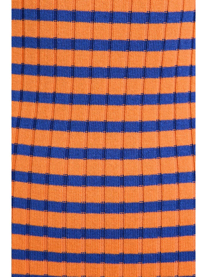 LE LIS - Wholesale Dress - Women's - SLEEVELESS ROUND NECK STRIPED RIB SWEATER DRESS15