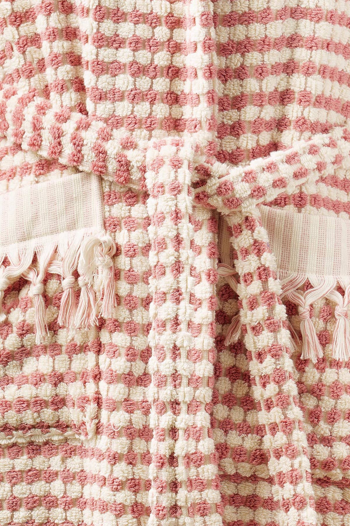 YURTLUS - Wholesale Robe - Women's - Unique 100% Cotton Pockets Bathrobe, Bubble Handwoven Robe8