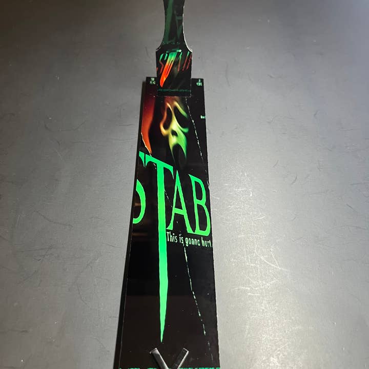 Dead Dave Designs - Wholesale Kitchen/Utility Knife - Stab From Scream Movie Knife With Sublimated Stand3