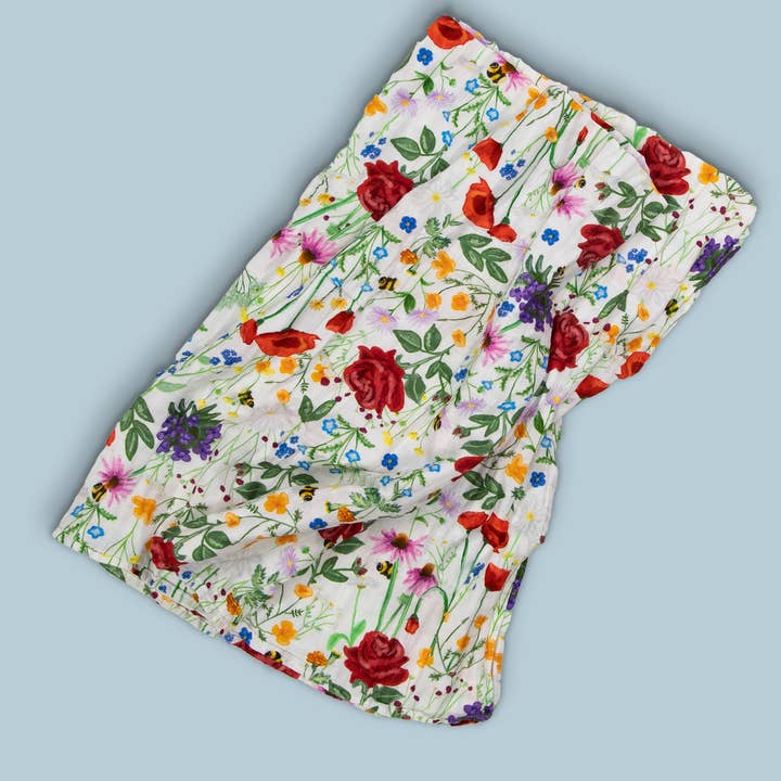 Rebecca Jimenez - Wholesale Swaddle - Baby - Flower Swaddle Blanket
