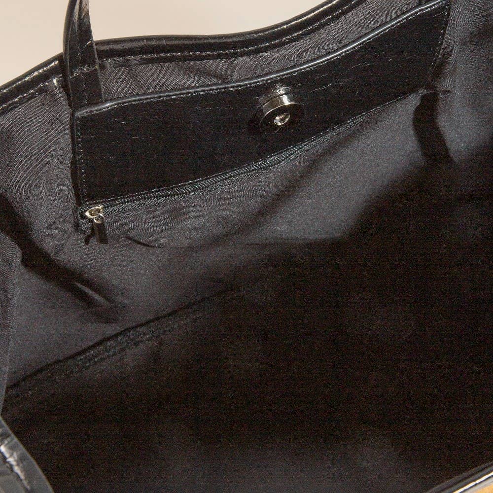 Anarchy Street – Großhandel Tragetasche – Damen – Wildleder-Shopper mit Lederbesatz und Schulterriemen5