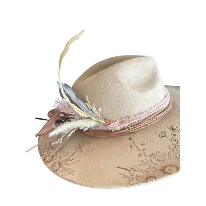 Wild Indigo - Wholesale Cowboy Hat - Women's - Wildflower Sunflower Western Cowboy Hat