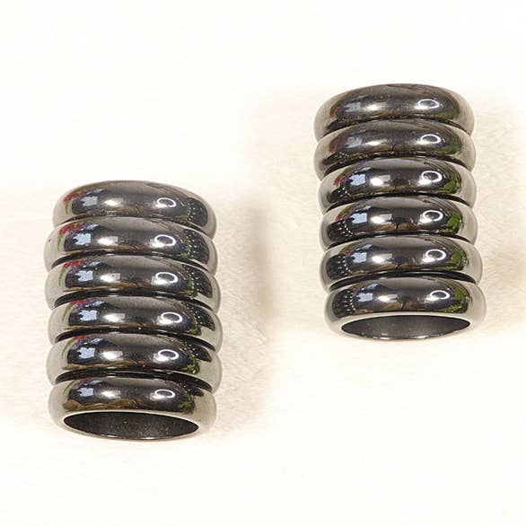 Anelli magnetici in ematite (misura 10,11,12) per la vendita all'ingrosso da parte di Natures Artifacts Inc