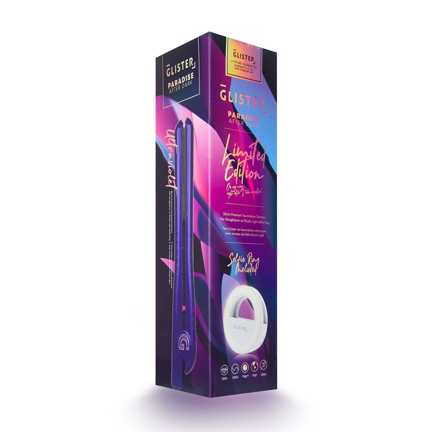 Ultraviolet Glister Paradise Flat Iron Reviews Glister Hair