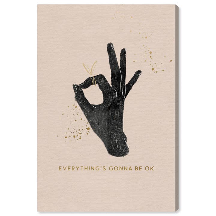 Wynwood Studio 'Everythings Gonna Be Ok Canvas Art for wholesale by The Oliver Gal Artist