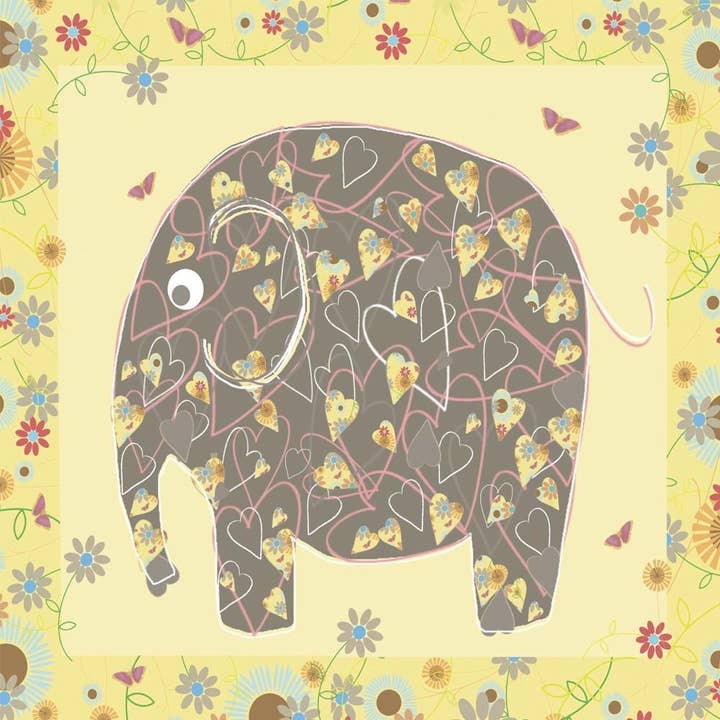 Elefante amarillo para venta al por mayor de Sophie Morrell