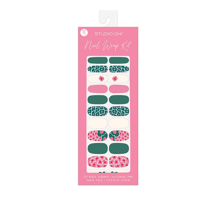 Tipsy Flowers Mani Nail Wrap Kit and other Purchase Wholesale mani. Free Returns & Net 60 Terms on Faire trending on Faire.