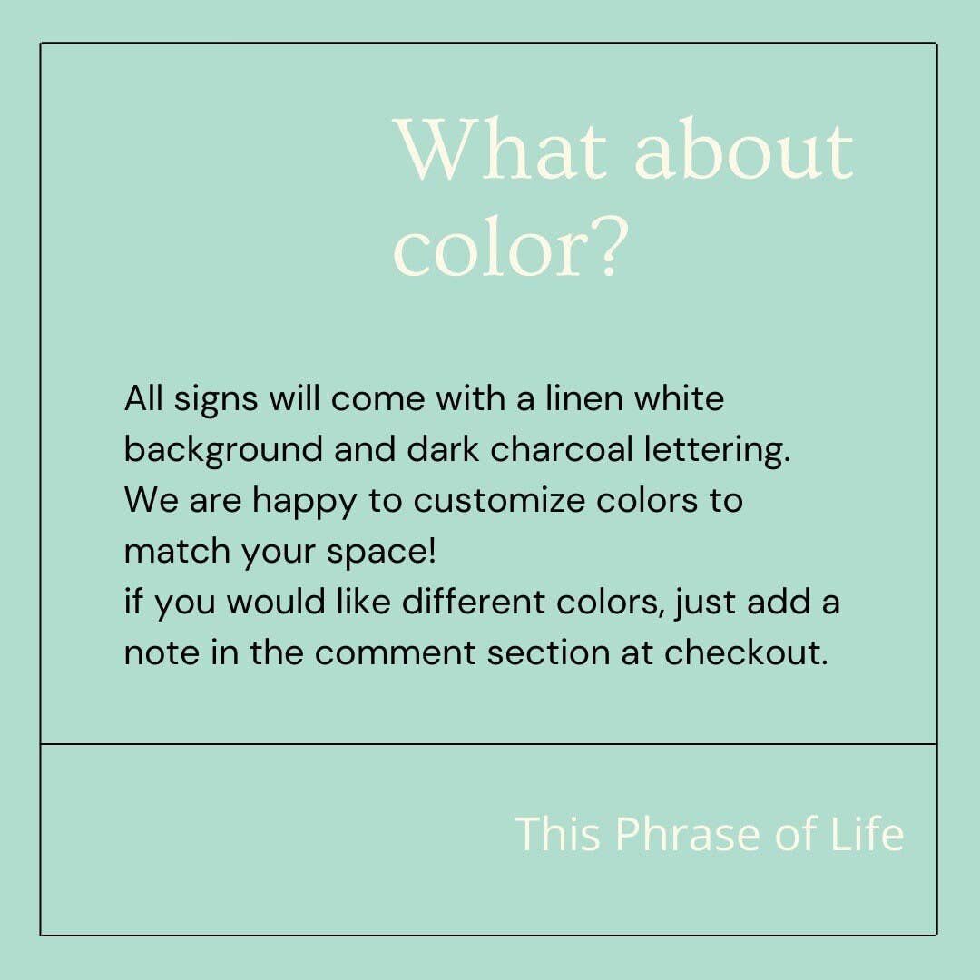 This Phrase of Life - Wholesale Wall Sign - the blessing - wood sign - mantle decor [FREE SHIPPING!]6