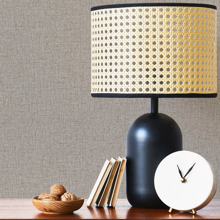 Dark Natural Color Geometric Shiny Embossed Wallpaper, 3D Textured Plain, Abstract Non-Woven, Non-Pasted, Large 114 sq ft Roll, Washable for wholesale by Walloro Luxury Embossed Wallpaper