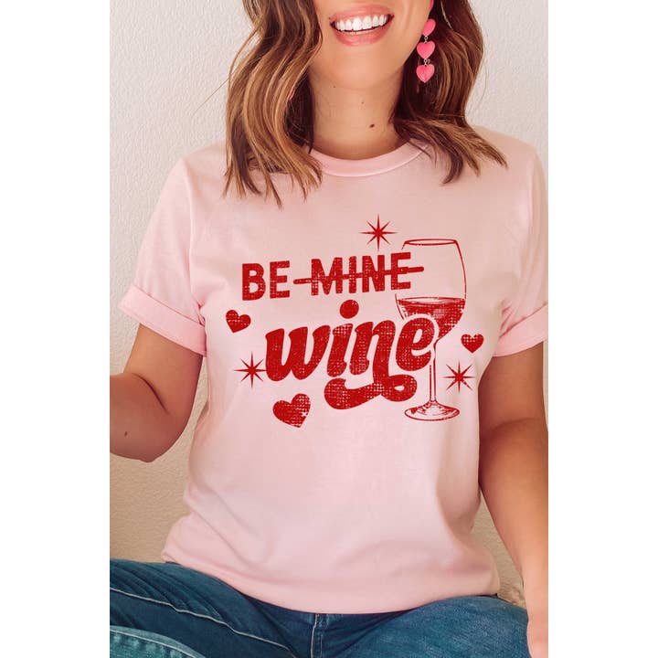 BLUME & CO. - Wholesale T-Shirt (Graphic) - Women's - BE WINE Graphic Tee