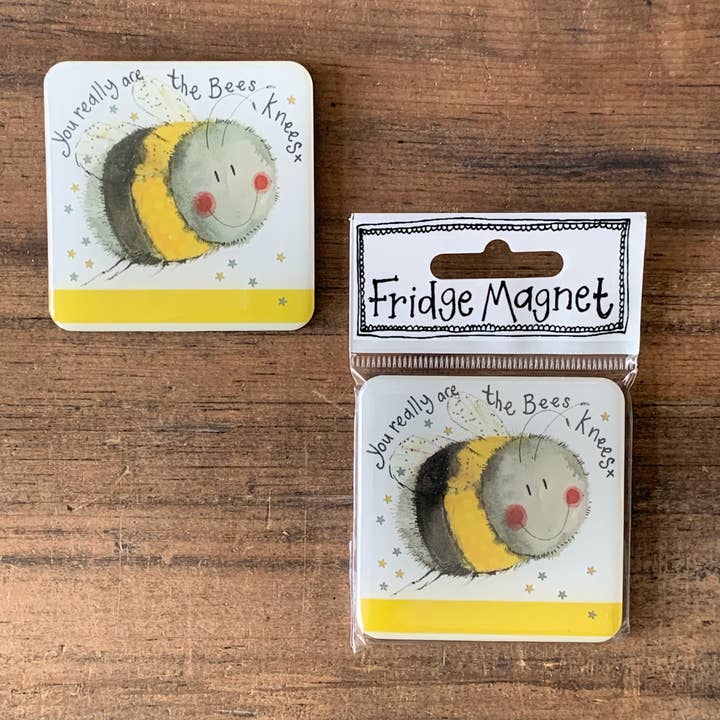 Imán para nevera Bees Knees para venta al por mayor de Alex Clark Art