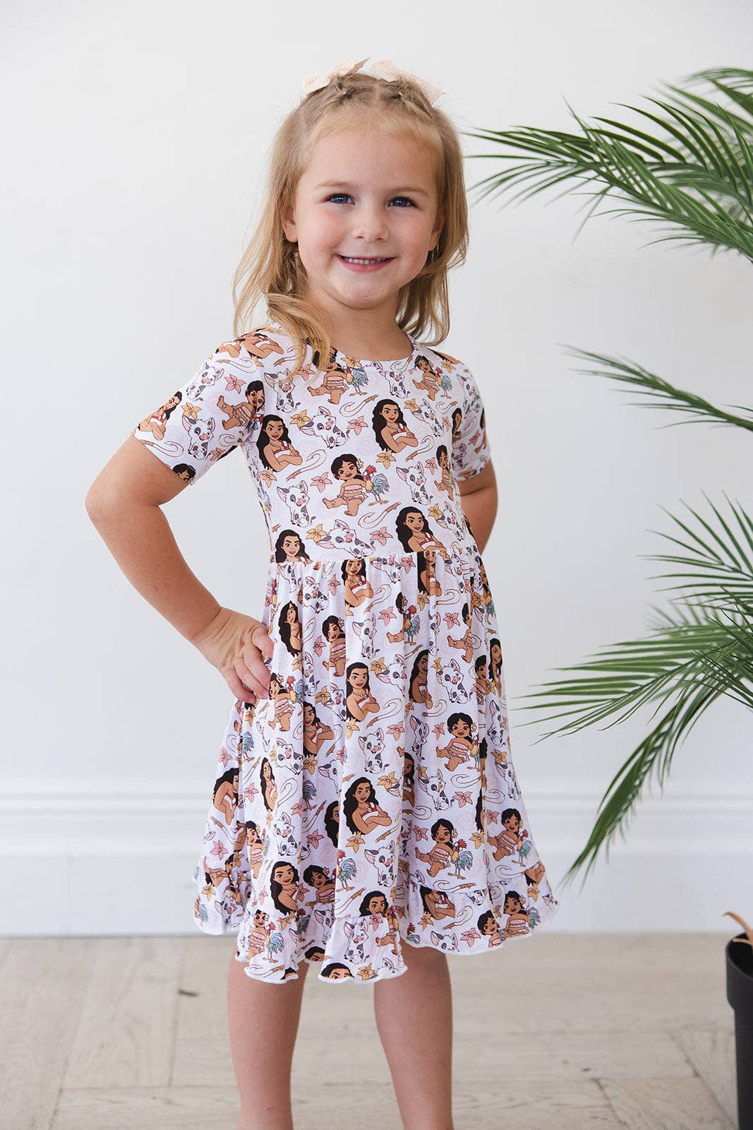 Blush Lotus - Wholesale Dress - Kids - Wayfinder - Ruffle Dress1