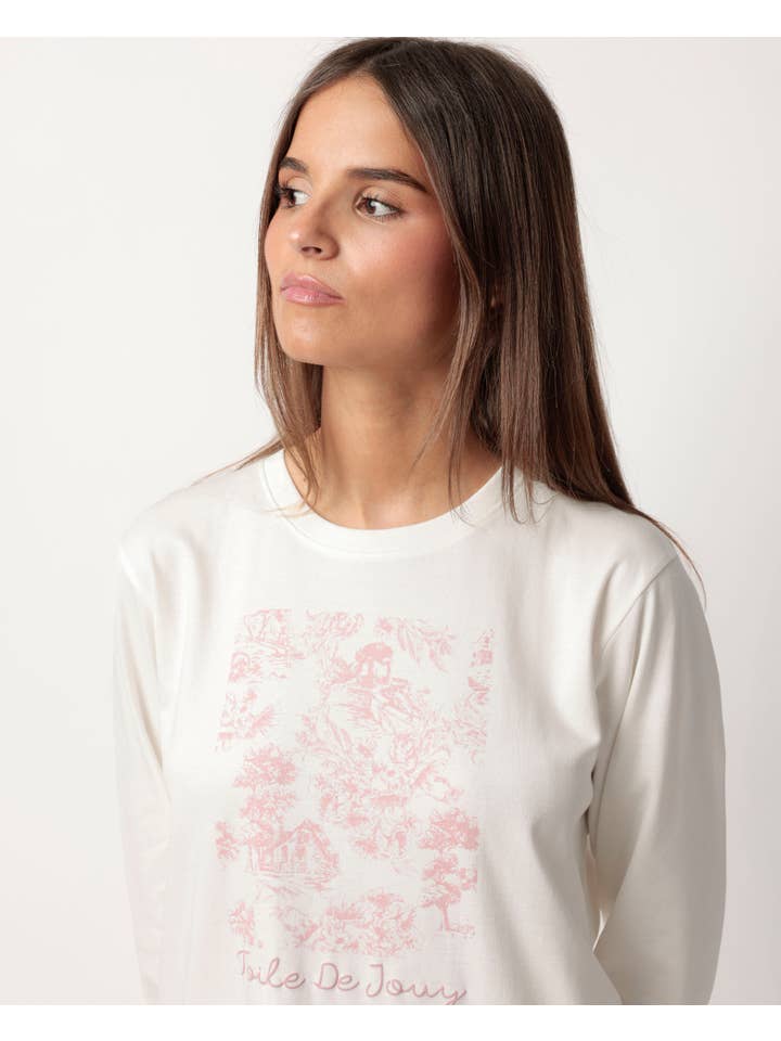 ADMAS - Wholesale Sleepwear Set - Women's - Toile De Jouy Pyjamas7