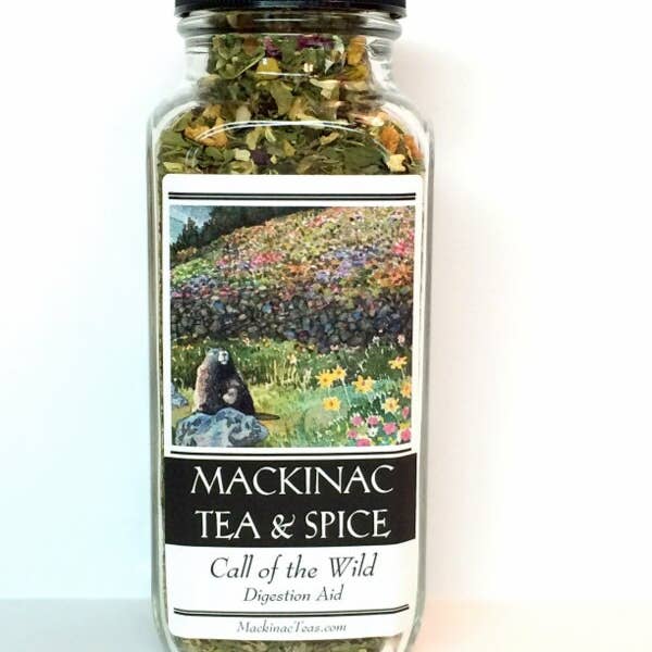 Mackinac Tea & Spice llc - Wholesale Loose Tea - Call of the Wild Peppermint Chamomile De-Stress Tea
