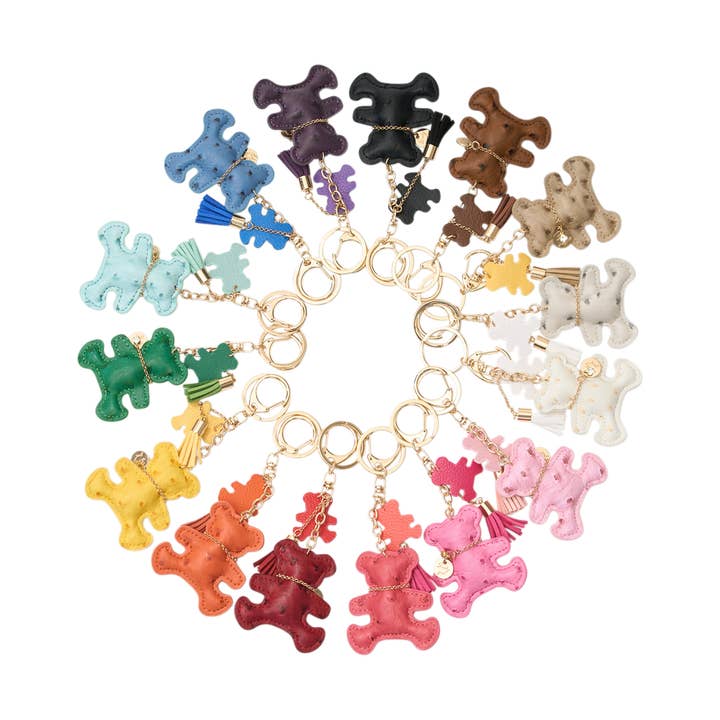 Malibu Sugar - Wholesale Keychain – Women's - Teddy Bear Keychain Bag Charms Perfect Christmas Gift 20256