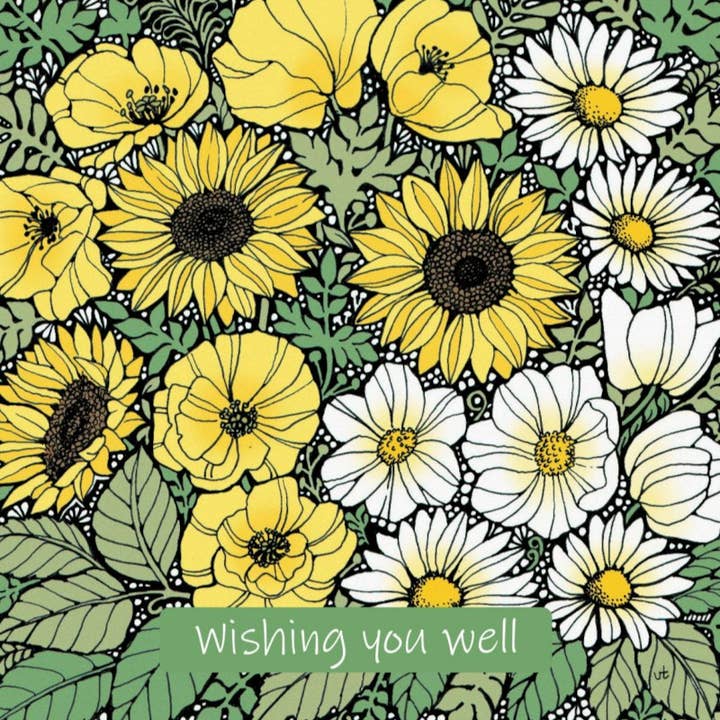 Wishing You Well Female Floral Carpet for wholesale by Alff a Bet Design