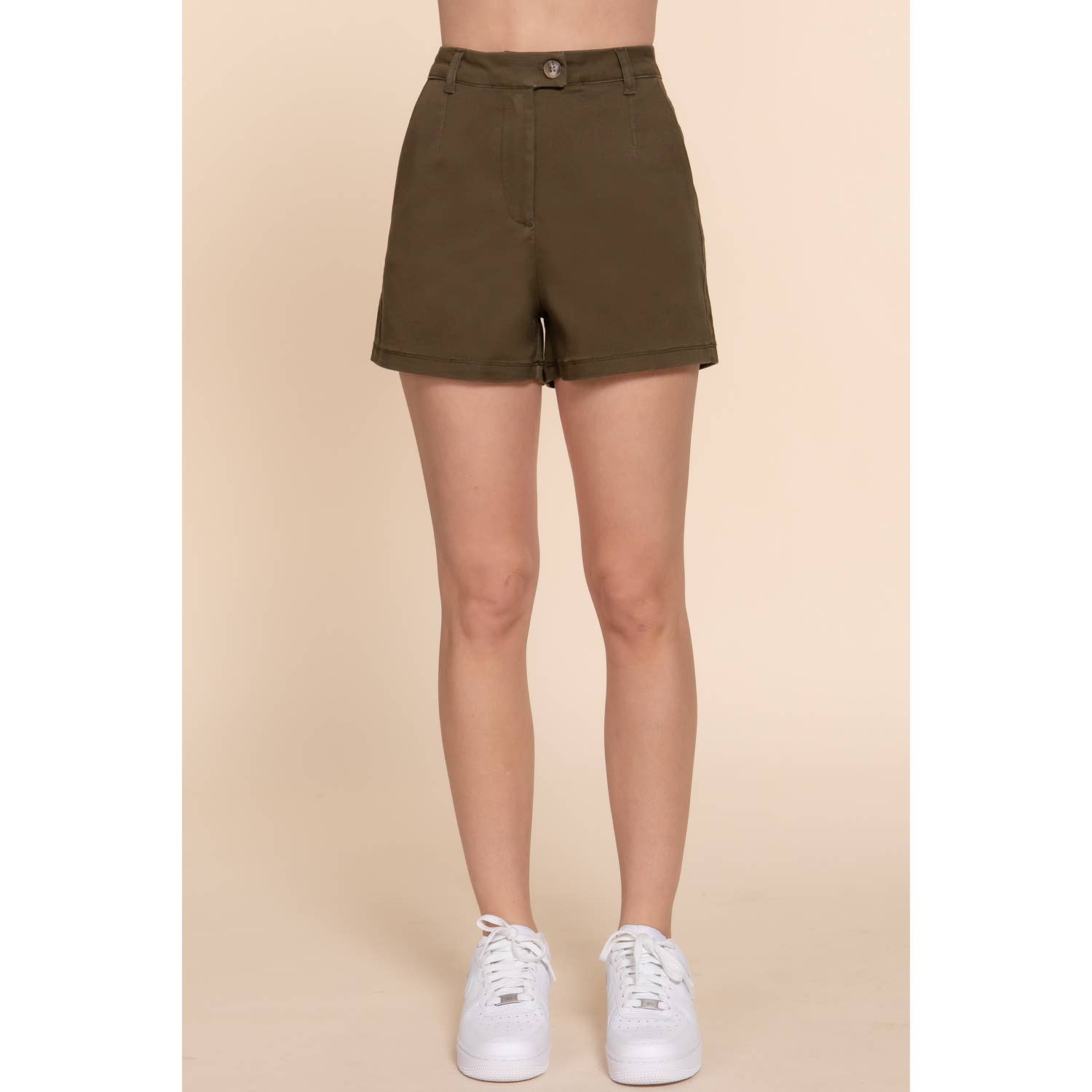 Apolline - Wholesale Shorts - Women's - HIGH WAIST SIDE POCKET STRETCH SHORTS13