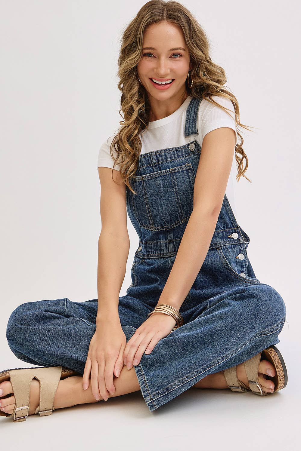 Sweet Lovely by Jen - Venta al por mayor Mono - Mujer - MONO DE MEZCLILLA CON TIRANTES AJUSTABLES14