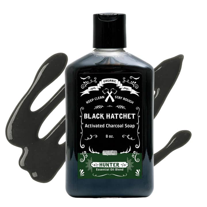 Jabón para Barba y Cuerpo de Carbón - Cazador ⚫ Regalos para Hombres para venta al por mayor de Latika Beauty