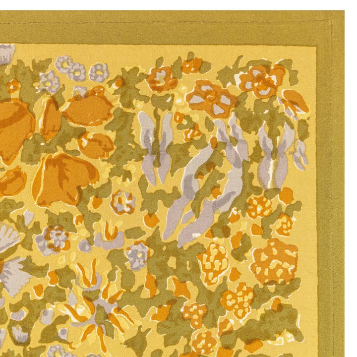 Caravan Home – wholesale Placemat – Jardin Mustard & Grey | Placemats - Set of 62