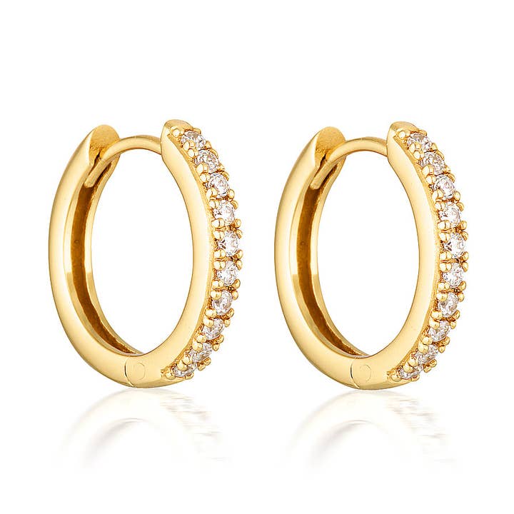HANA HOOPS | GOLD für den Großhandel von EL&RO Jewellery