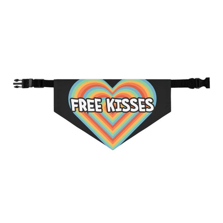 Gratis kyssar husdjurshalsduk för wholesale av My Paper Box