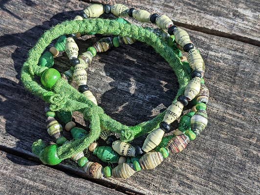 Lumago Designs – Pulseira de missangas por atacado – Becky & Jo - pequenas pulseiras artesanais de amizade9