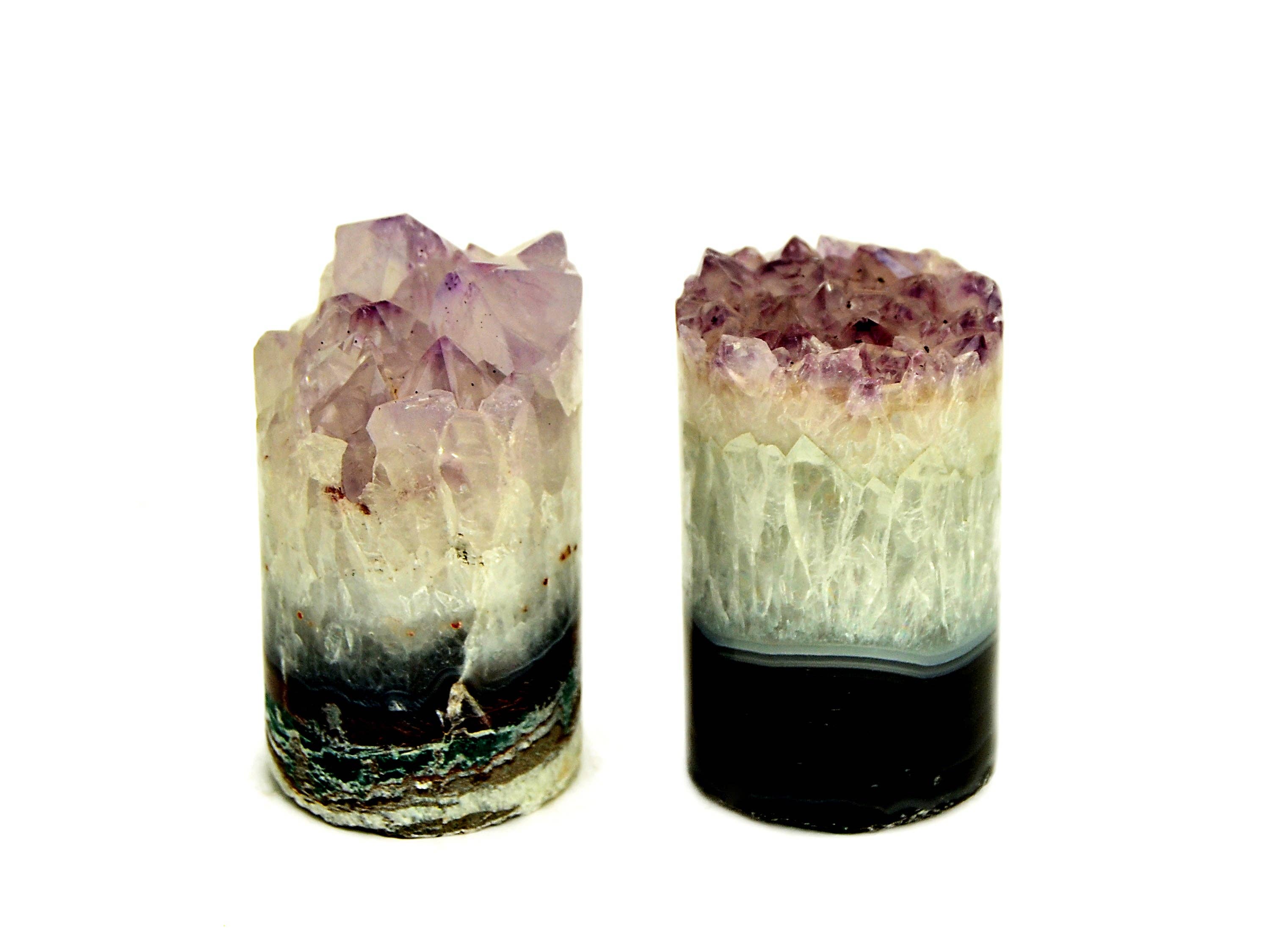 Kaia & Crystals - Wholesale Spiritual Stone/Crystal - Amethyst Druzy Cylinder (40mm - 70mm)6