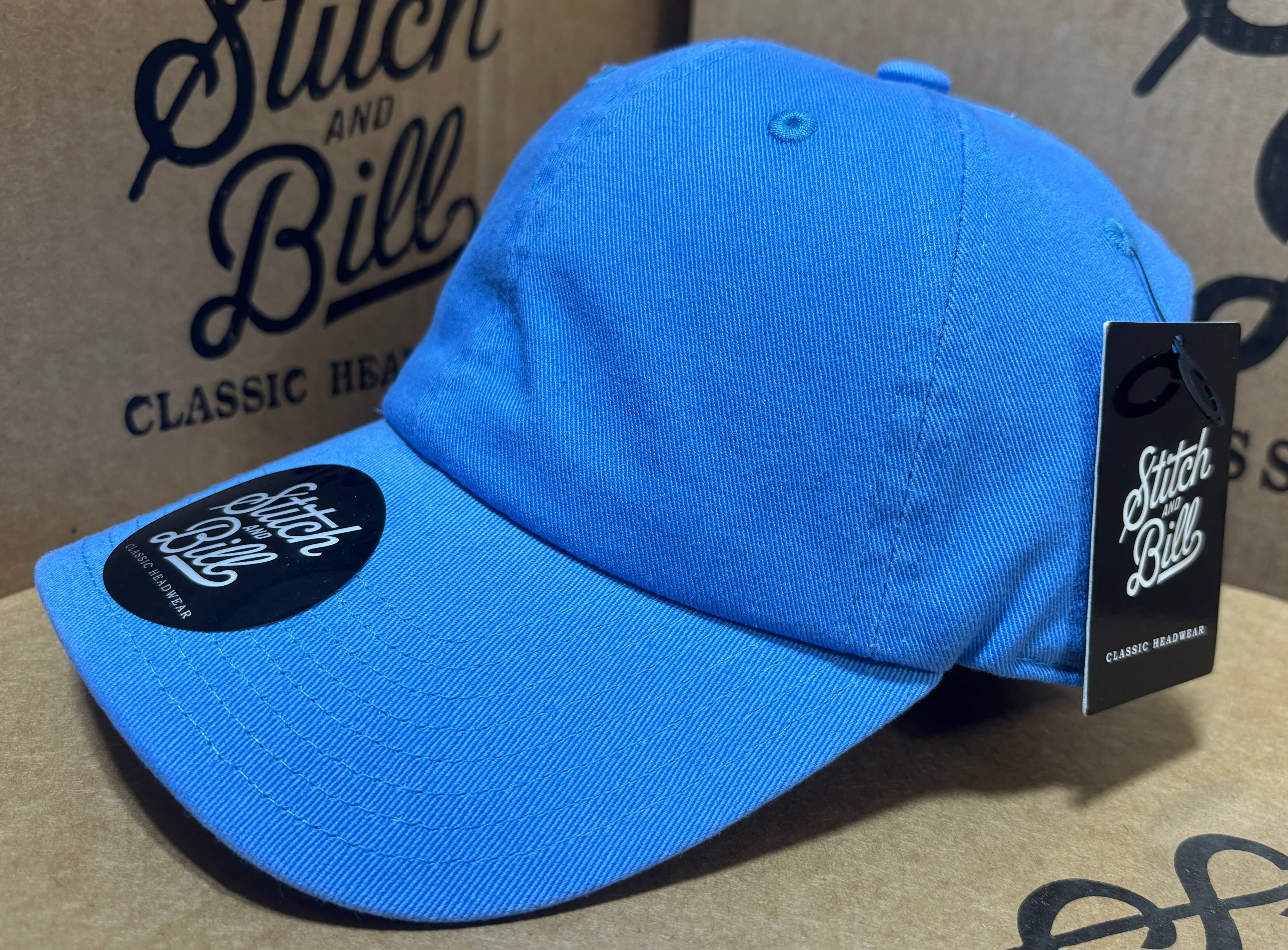 Stitch & Bill Hats - Wholesale Honkbalpet - Heren - Premium katoenen honkbalpet vaderspet heren dames diepe kroon35