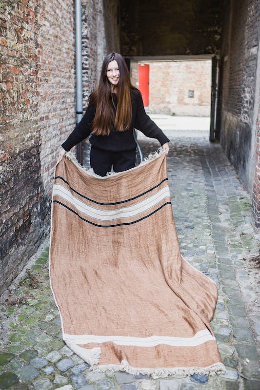 Libeco Home - Wholesale Throw Blanket - The Belgian Towel Fouta 110x180cm21