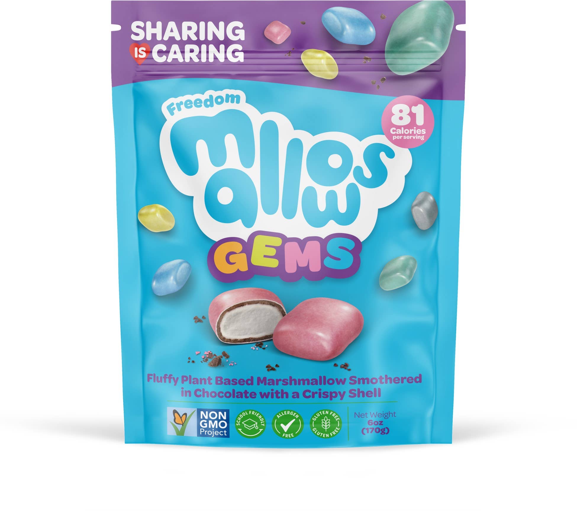 Freedom Confectionery - Wholesale Marshmallow - Freedom Mallows Gems0