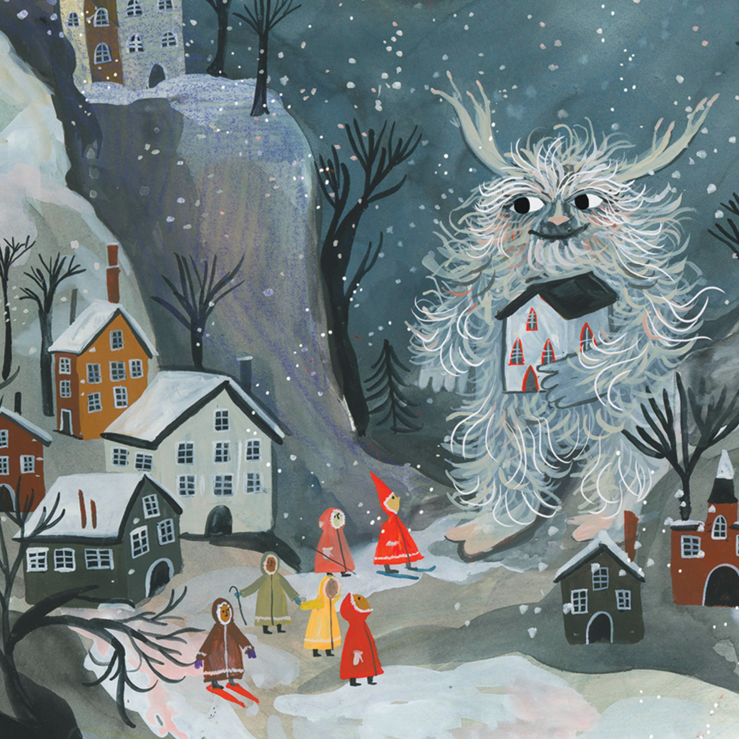 The Esme Shop – Großhandel Saisongrußkarte – Flauschige Feiertagsgrußkarte3