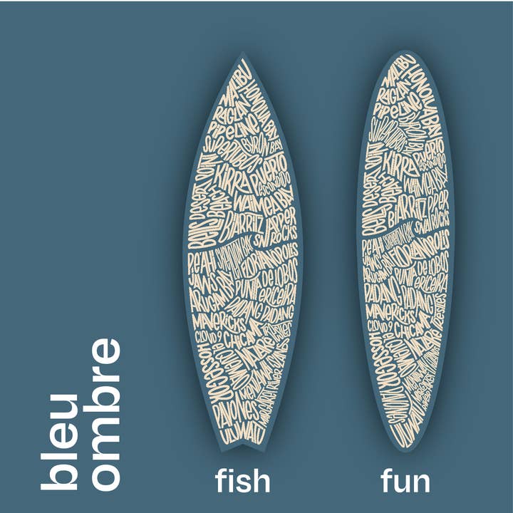 Les Petits Plans - Wholesale Wall Accent - Surfboard - The 30 Most Beautiful Surf Spots2