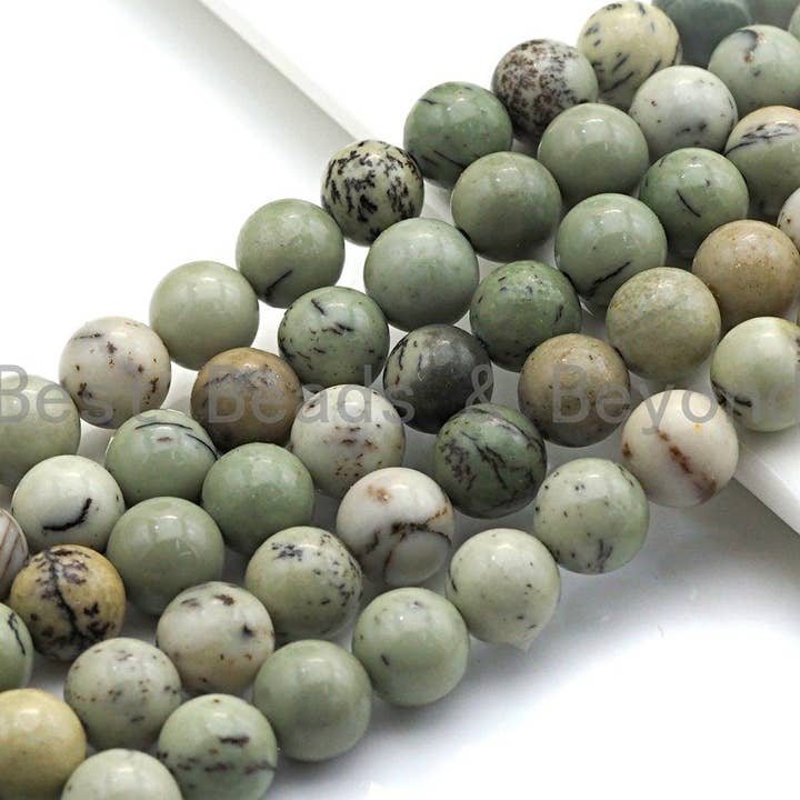 Natural Pine Jasper Beads, Sku#U630c for wholesale by BestBeads&Beyond
