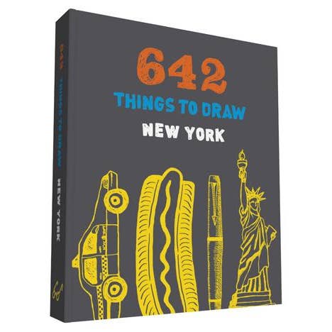 Chronicle Books - Wholesale Sketchbook/Sketchpad - 642 Things to Draw: New York (pocket-size)