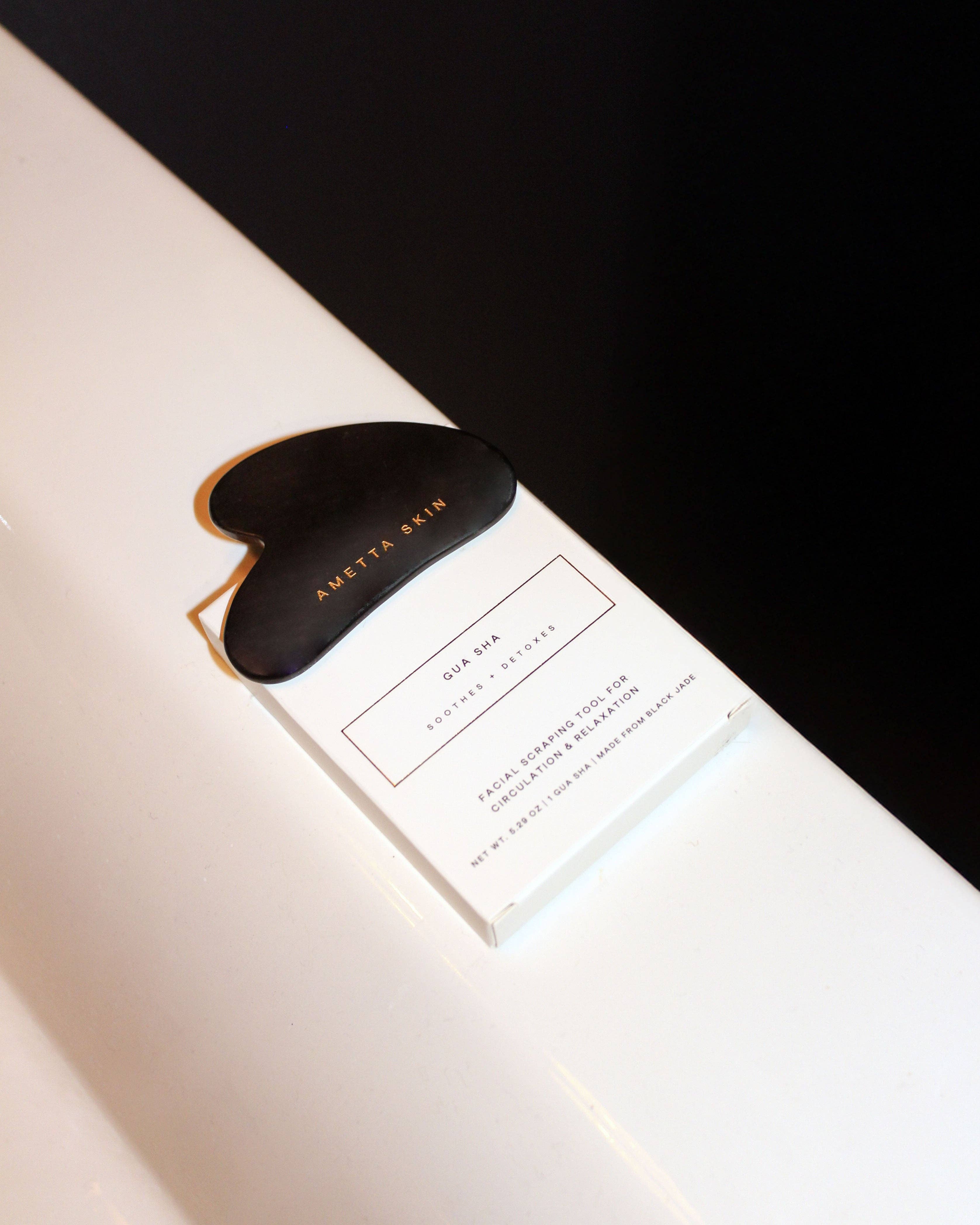AMETTA SKIN CARE - Wholesale Gua Sha Tool - Black Jade Gua Sha6