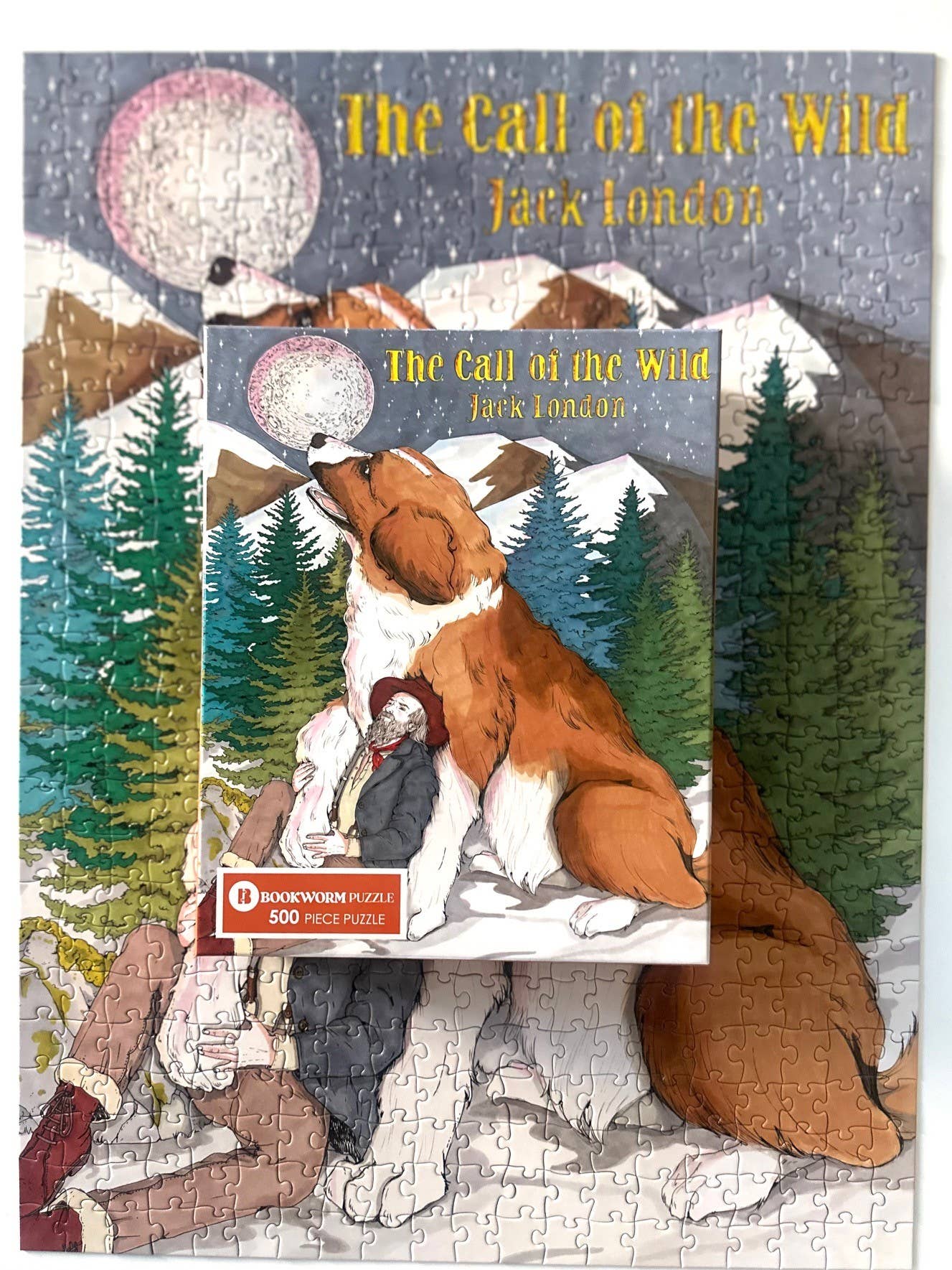 Bookworm Puzzle - Wholesale Puzzle - Adult - NEW! THE CALL OF THE WILD -500 PIECE JIGSAW PUZZLE3