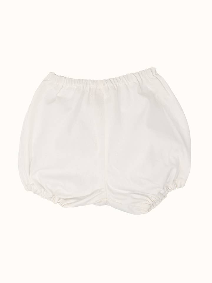Petit Bloomer -Blanc pour la vente par Calisson Little Royals