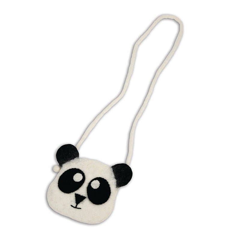 BNB Crafts Inc. - Wholesale Coin Purse - Kids - Panda Face Long Handle Coin Purse0