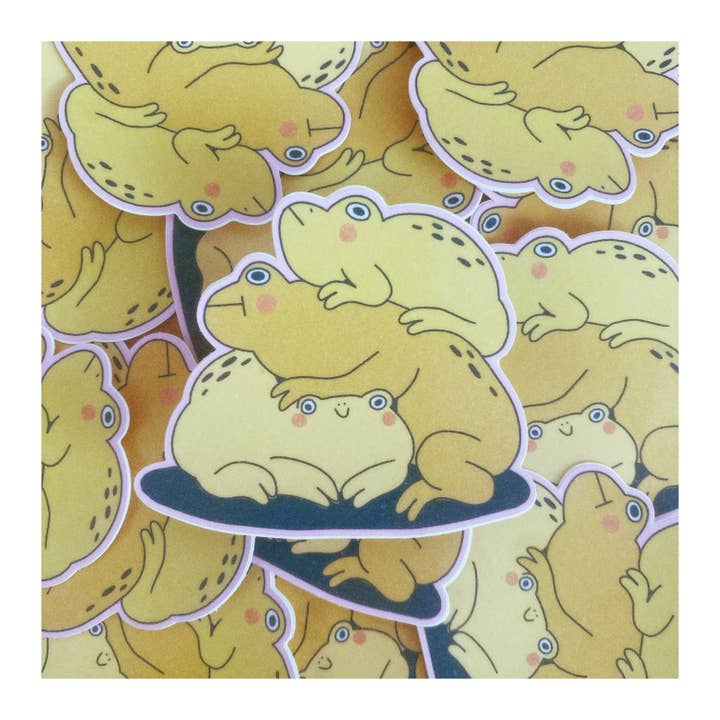 Sydney Warnes - Wholesale Sticker - Toad Pile Sticker5